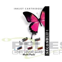 SecondLife - Multipack Canon 580/581 serie